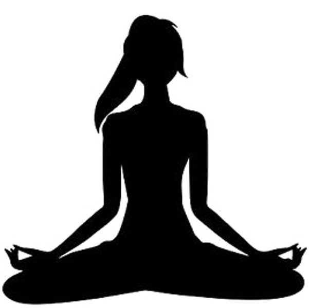 Lotus Pose Silhouette Png