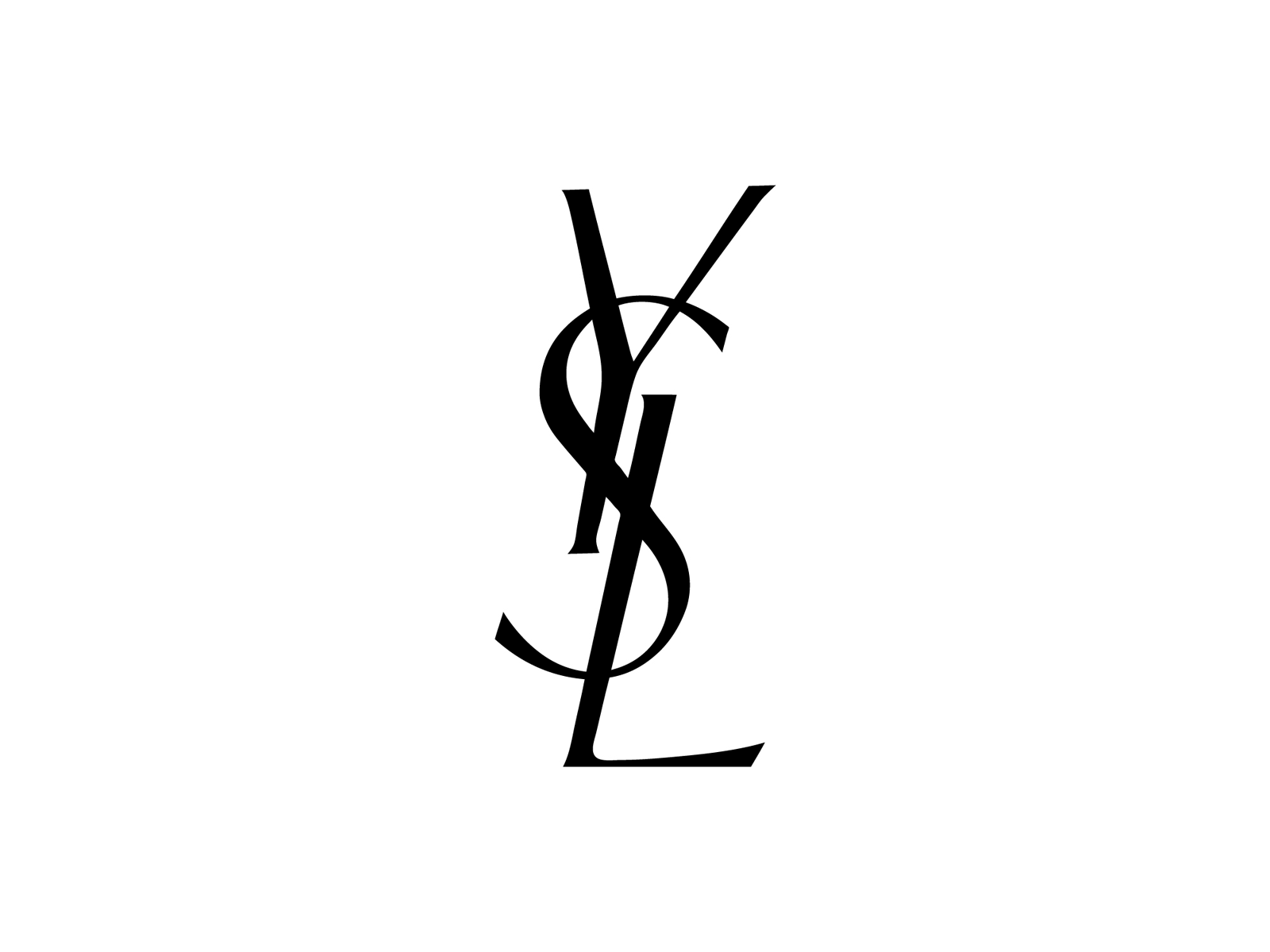 Yves saint laurent logo hi-res stock photography and images - Alamy