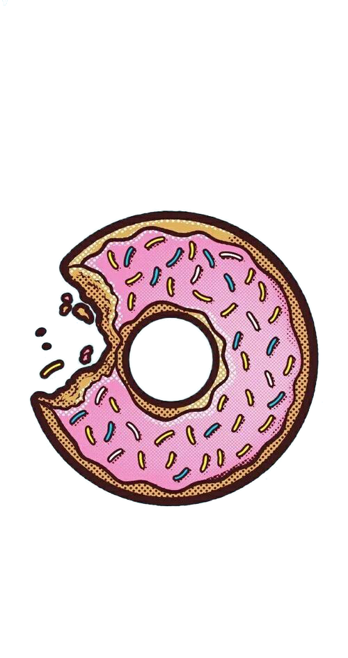 simpsons donut png