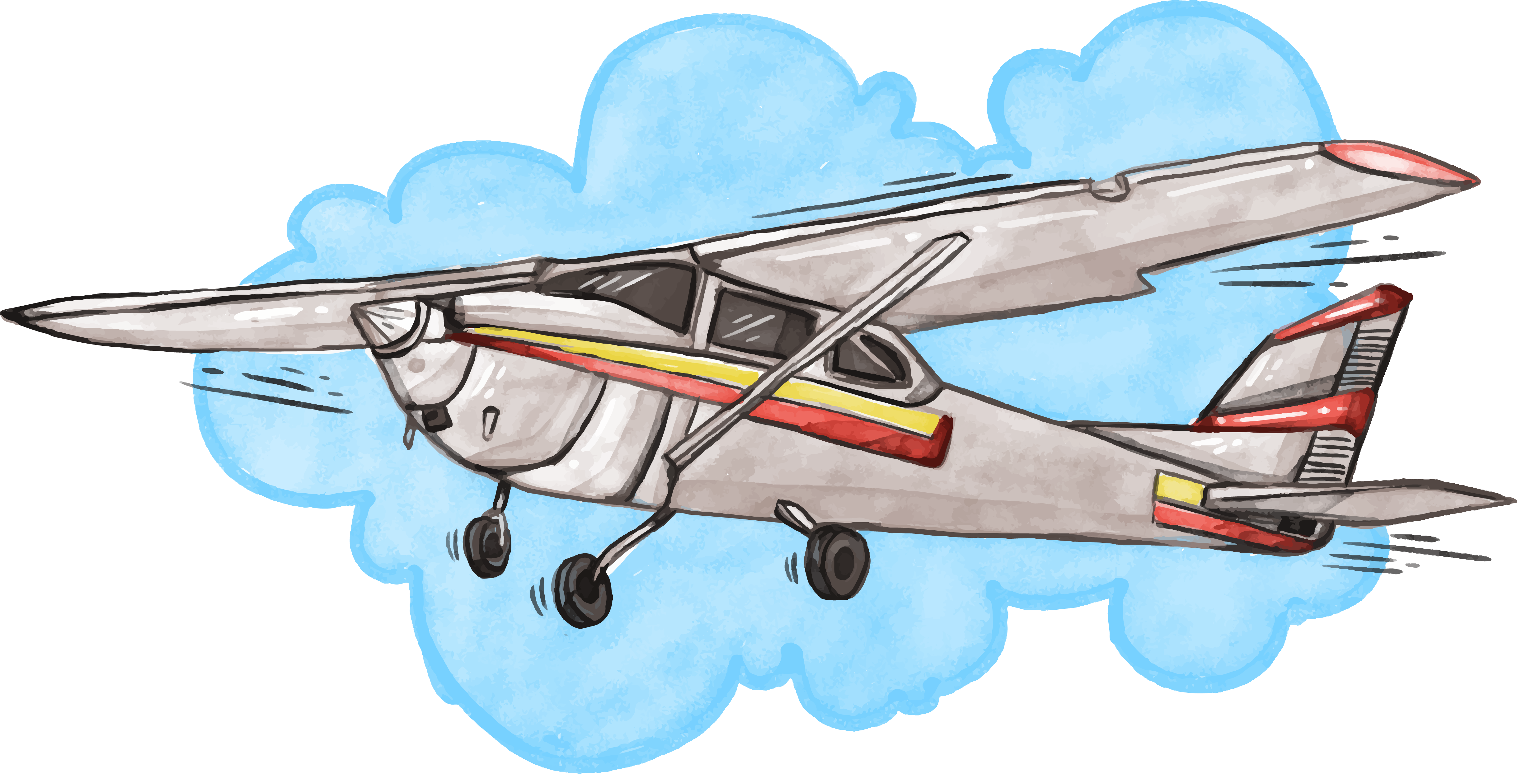 cessna airplane clipart