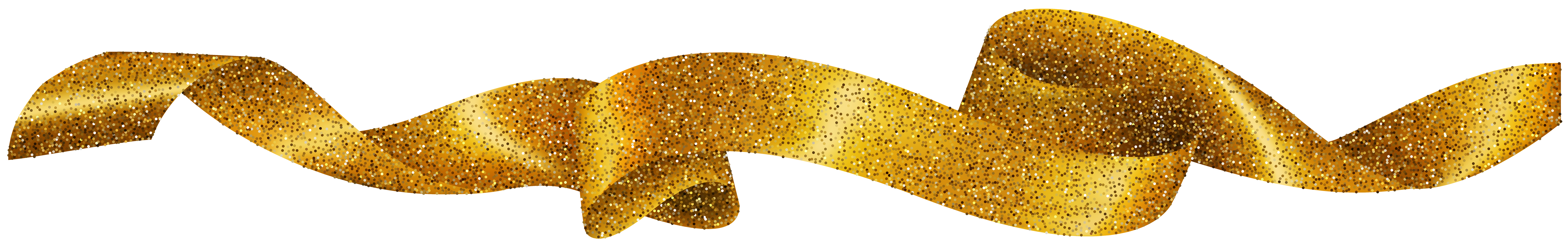 golden gift ribbon png