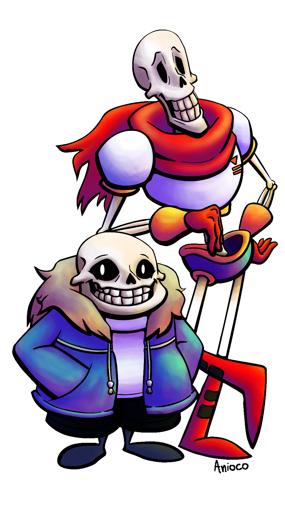 Buy Undertale Sans and Papyrus PNG and SVG /perfect for Online in India 