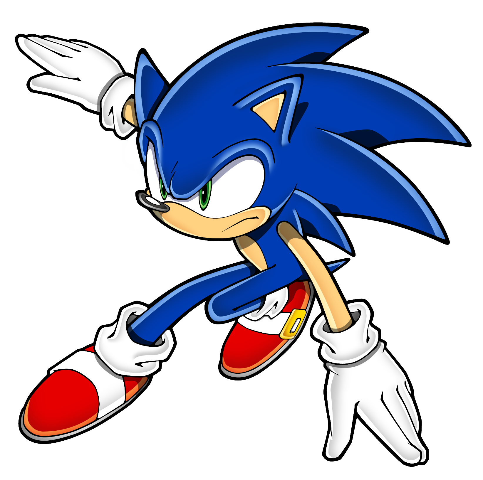 Sonic Pose Thing, Super Sonic character illustration transparent background  PNG clipart