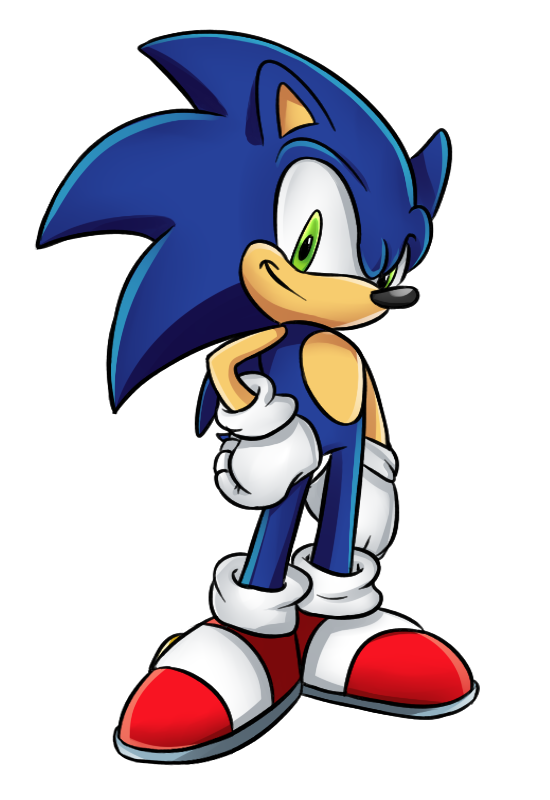 Sonic the Hedgehog transparent image download, size: 322x512px