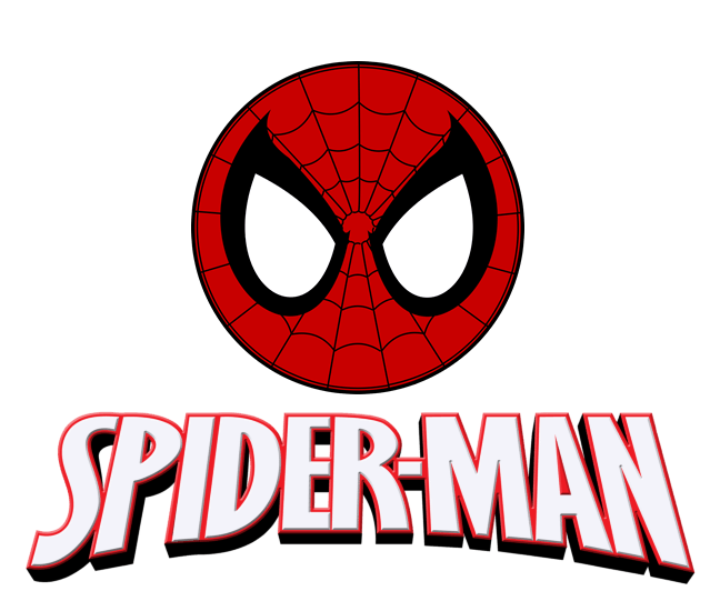Download Superhero Spiderman Character Fictional Logo Red HQ PNG Image |  FreePNGImg