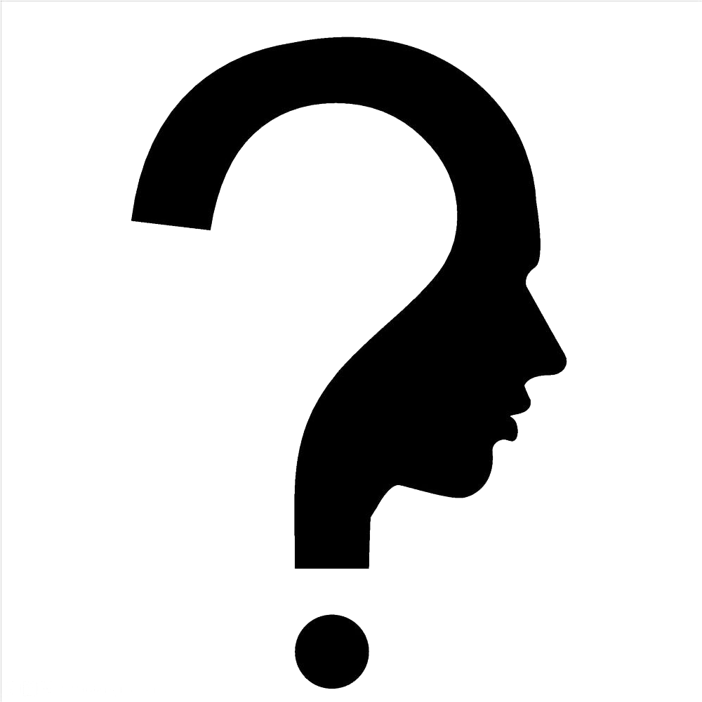 question mark head png