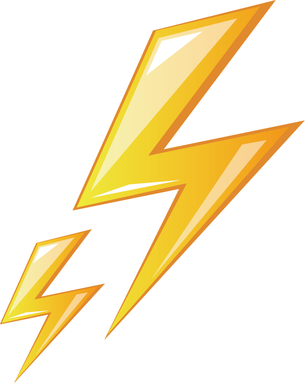 electricity bolt clipart