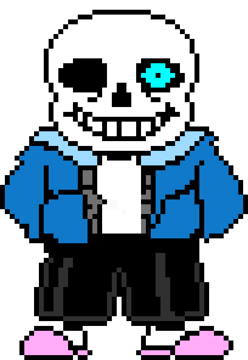 Hitmarker Sans - Pixel Art Undertale Sans - Free Transparent PNG Download -  PNGkey