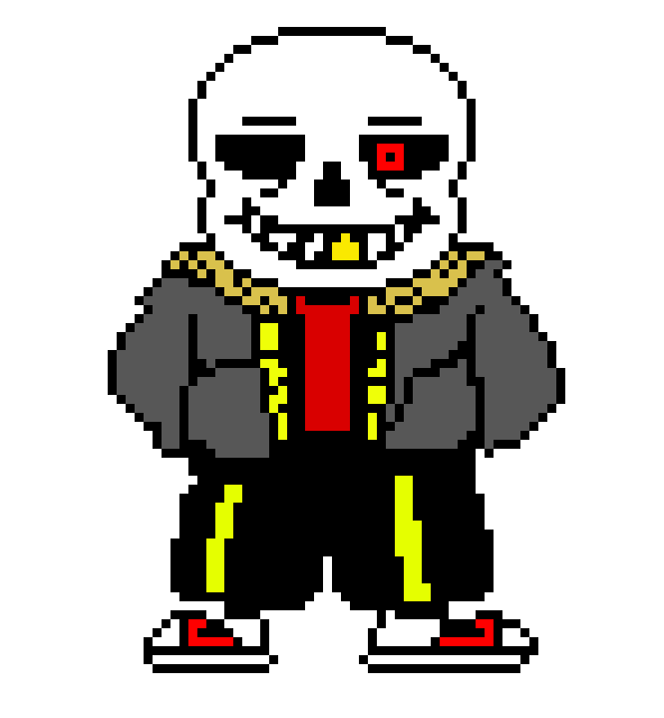 Download Sans Undertale Black Comic White Sansserif HQ PNG Image