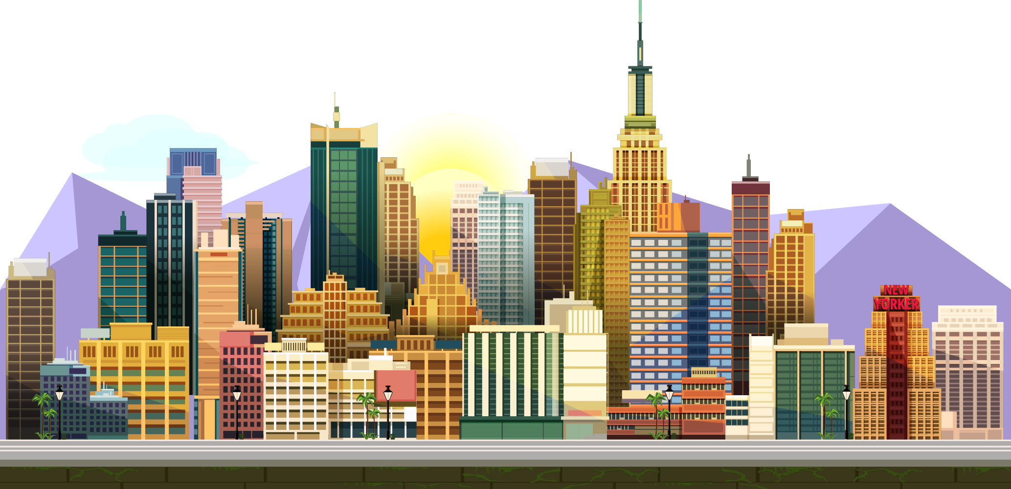 Đồ họa trò chơi thành phố sẽ giúp cho trò chơi của bạn trở nên độc đáo và thú vị hơn bao giờ hết. Với các đối tượng như nhà, tòa nhà, phương tiện giao thông, bạn có thể tạo ra một thế giới đầy màu sắc và sống động cho người chơi.