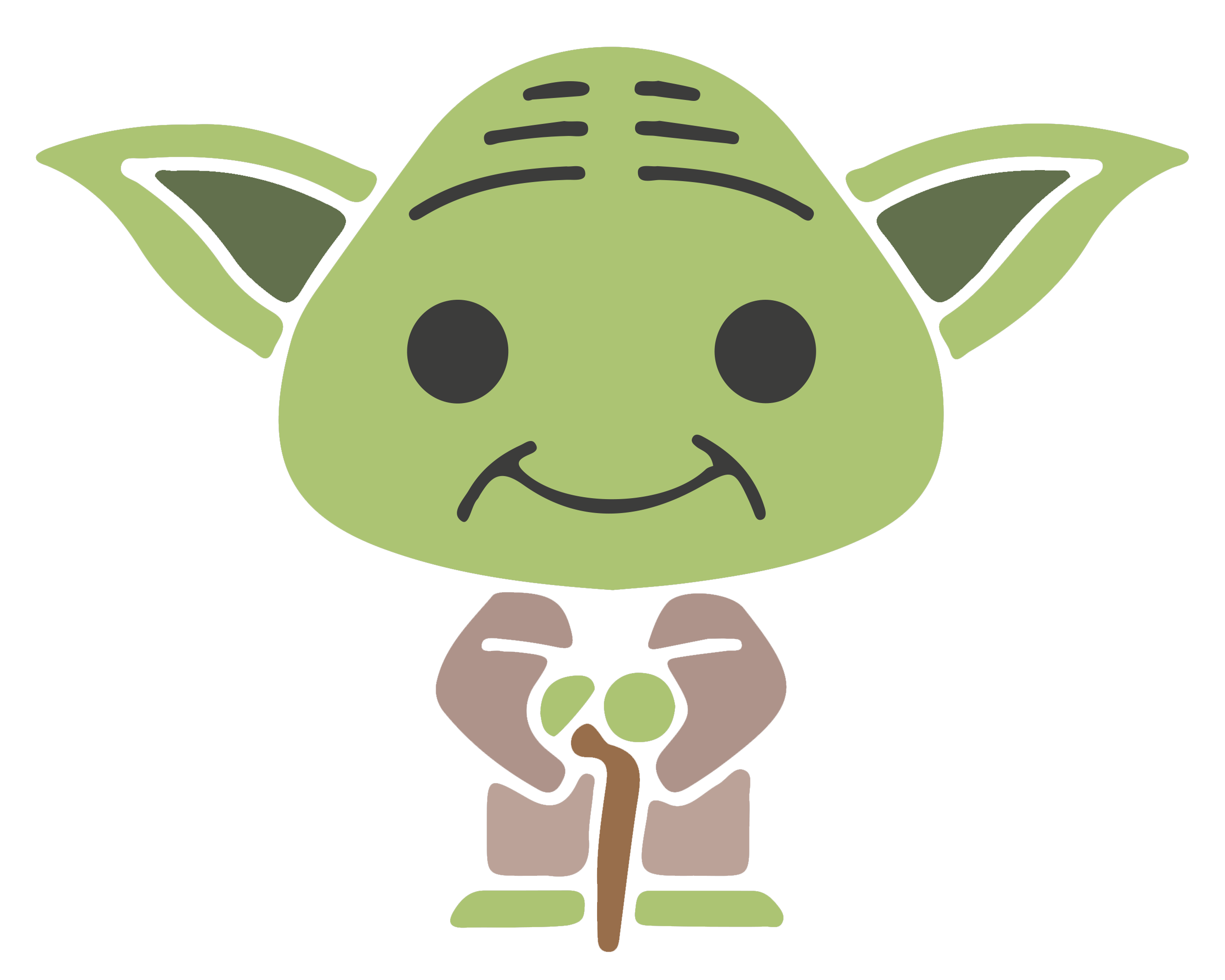 Download Plant Fathers Greeting Yoda Green Day Card Hq Png Image Freepngimg