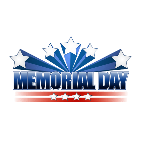 Memorial Day transparent background PNG cliparts free download