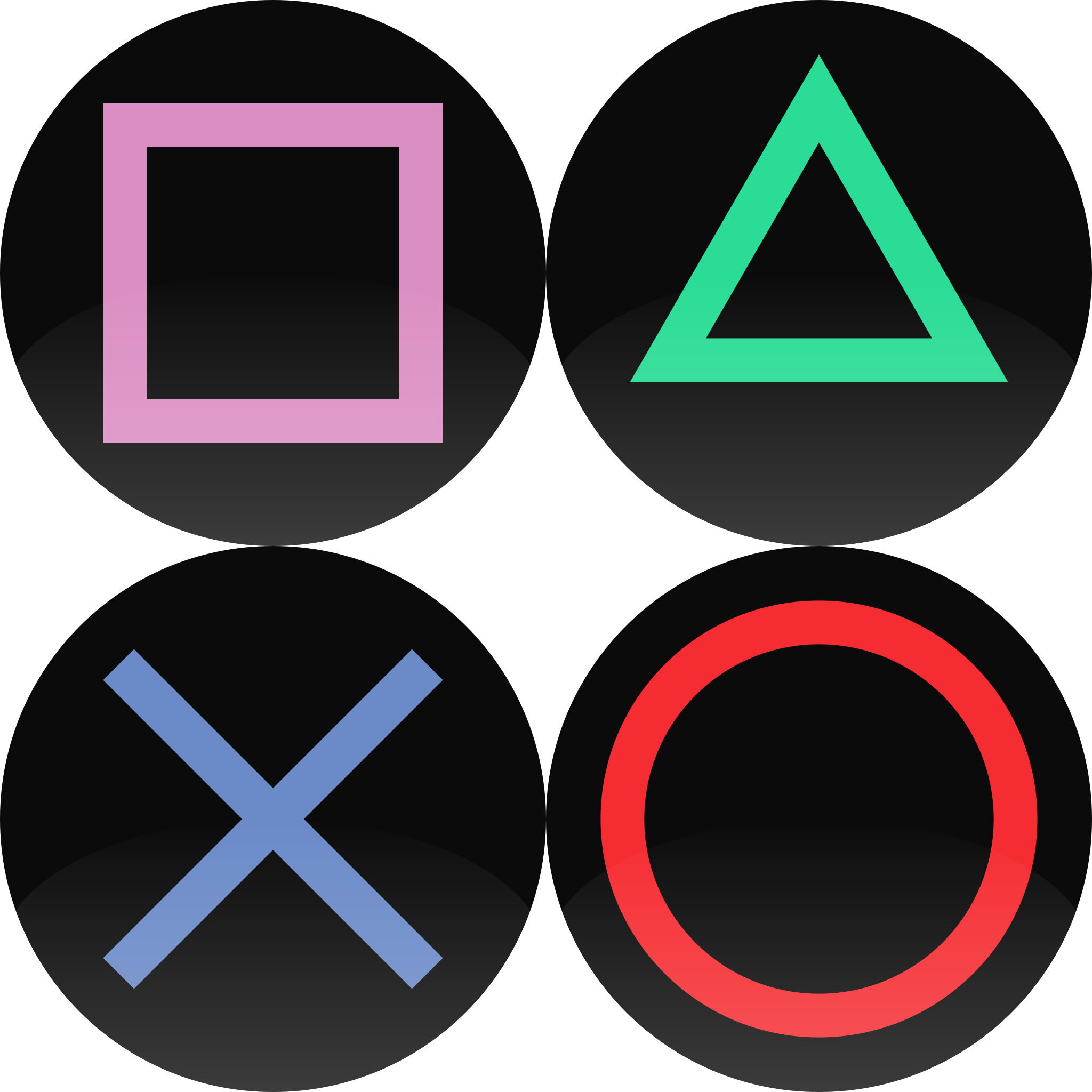 playstation buttons png