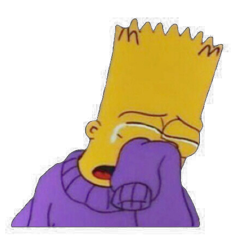 Bart e Lisa Sad