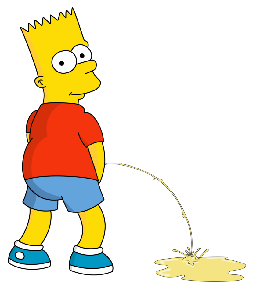 Aesthetic Bart Simpson Png, Transparent Png , Transparent Png