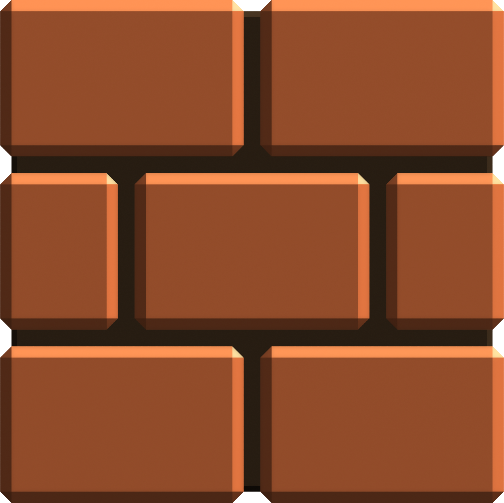 Download Mario Square Super Bros Brown PNG File HD HQ PNG Image | FreePNGImg