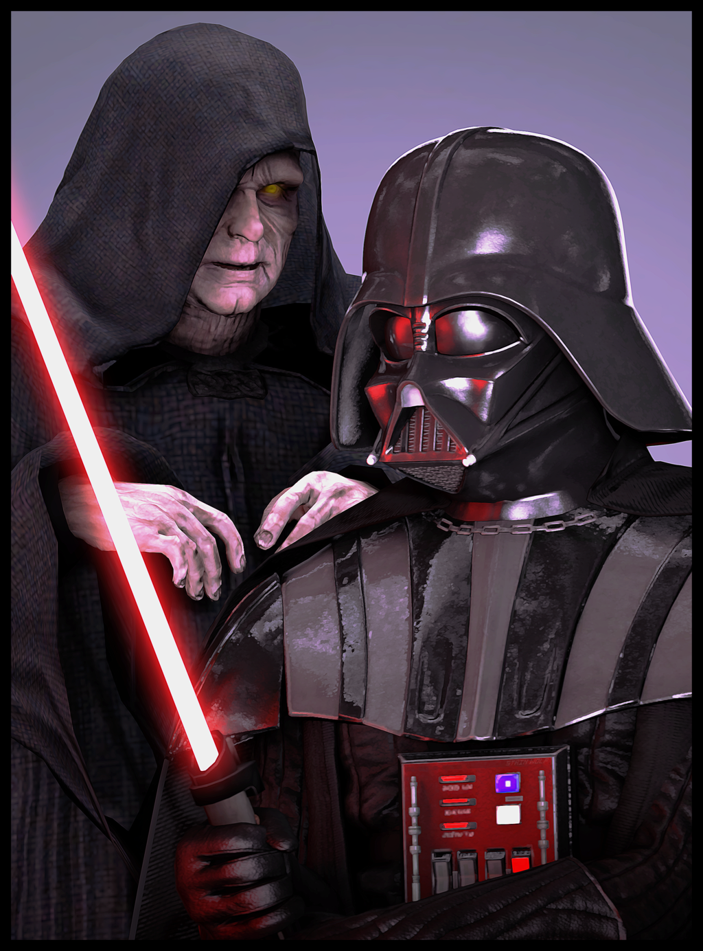 darth vader vs darth sidious