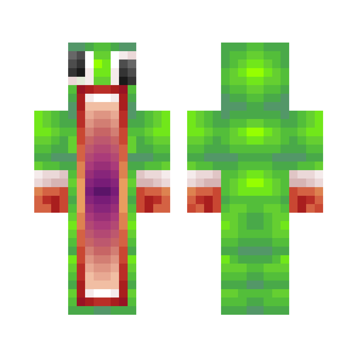 Pocket edition Minecraft Skins