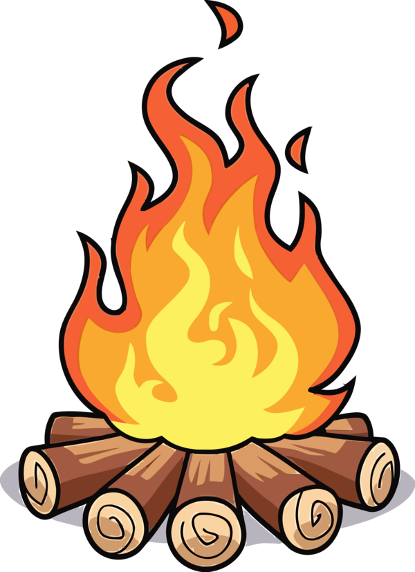 Download Lohri Cartoon Flame Fire For Happy Party Near Me HQ PNG Image |  FreePNGImg