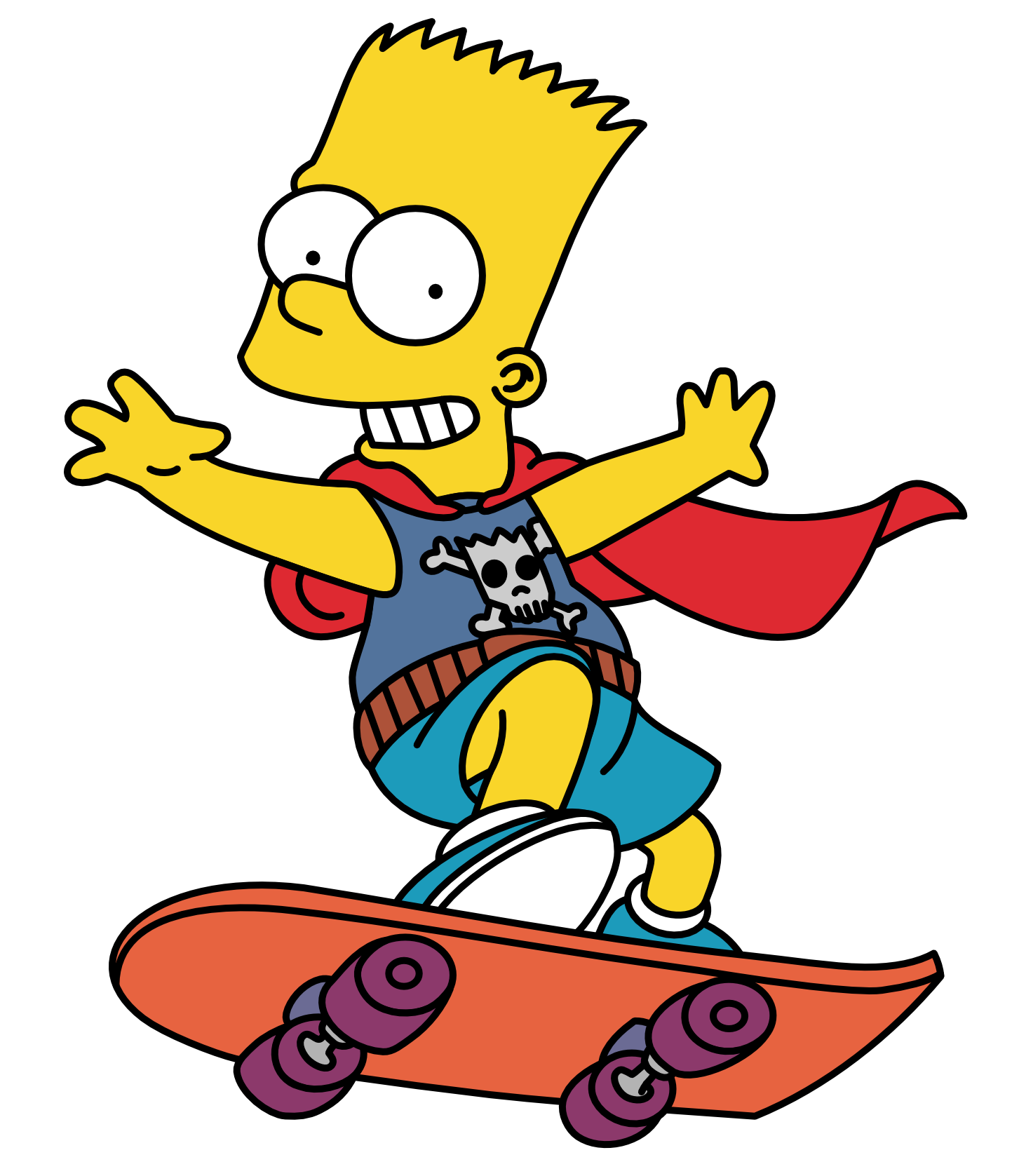 Aesthetic Bart Simpson Png, Transparent Png , Transparent Png