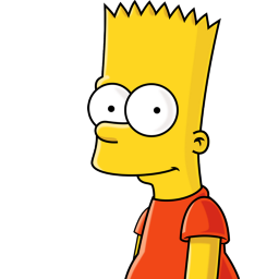 Aesthetic Bart Simpson Png, Transparent Png , Transparent Png