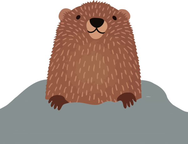 Download Groundhog Day Otter Beaver For Decoration HQ PNG Image | FreePNGImg