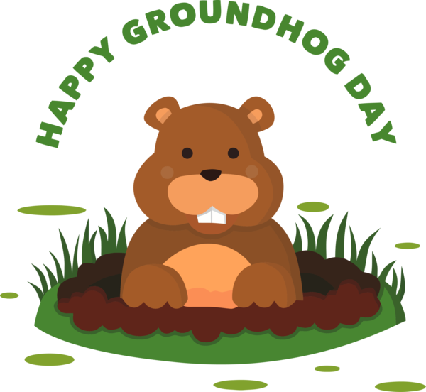 groundhog day clip art free