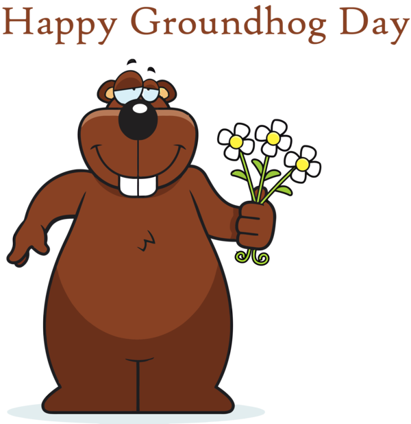 groundhog day clip art free