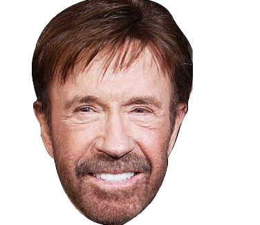 chuck norris thumbs up png