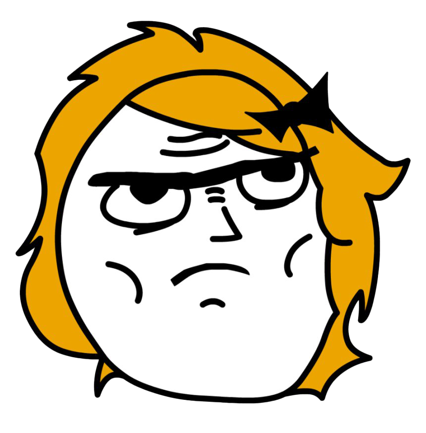 Troll Face Meme Girl, HD Png Download, png download, transparent png image