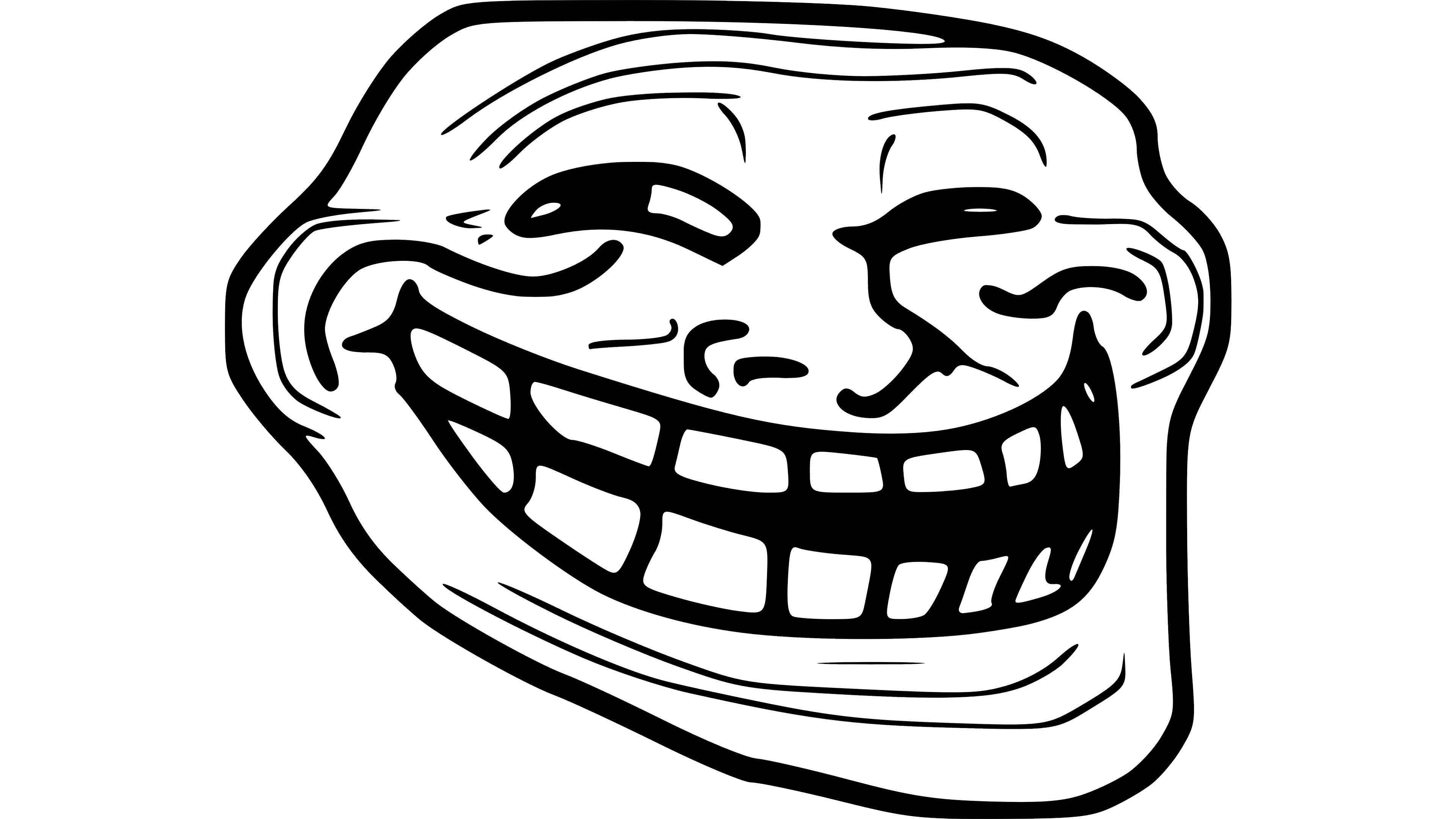 Pacman, funny, troll face, laugh, smile, fun icon - Download on Iconfinder