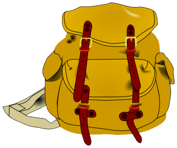 Backpack clipart. Free download transparent .PNG