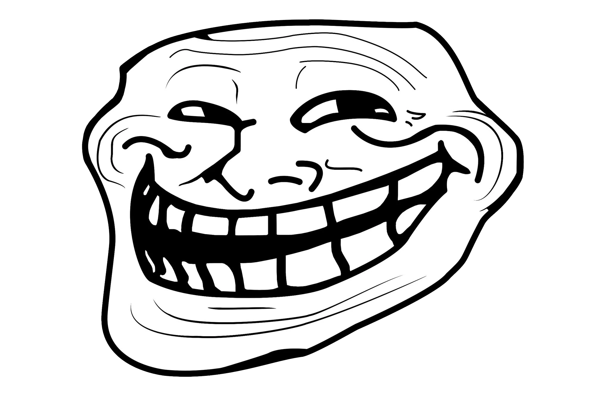 Download Meme Picture Trollface HQ Image Free HQ PNG Image