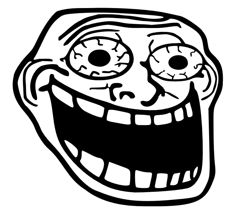 Troll Face PNG, Vector, PSD, and Clipart With Transparent