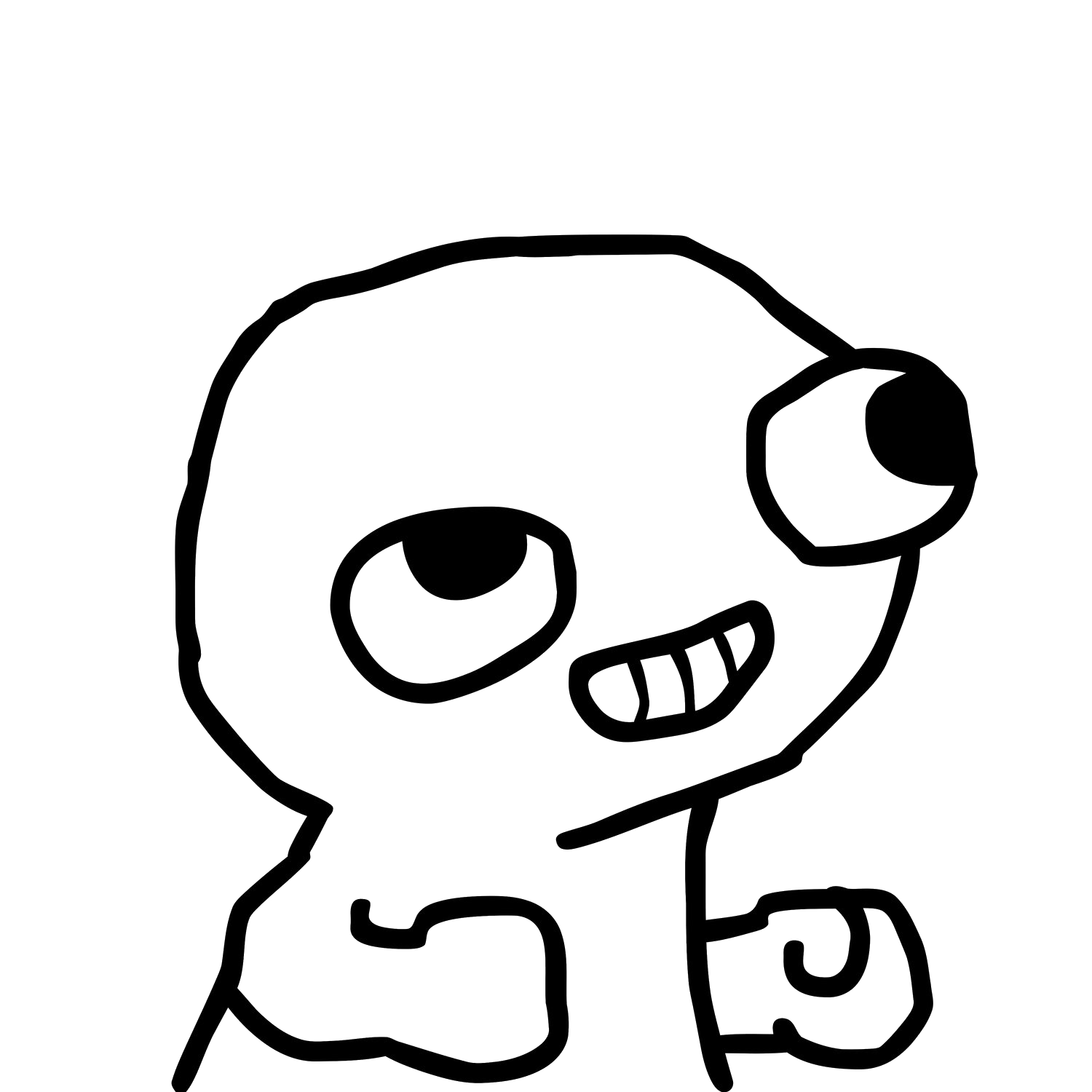 derp smiley face png