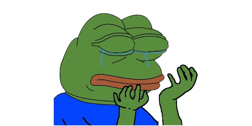 Sad Frog Meme Icon 12721537 Vector Art at Vecteezy