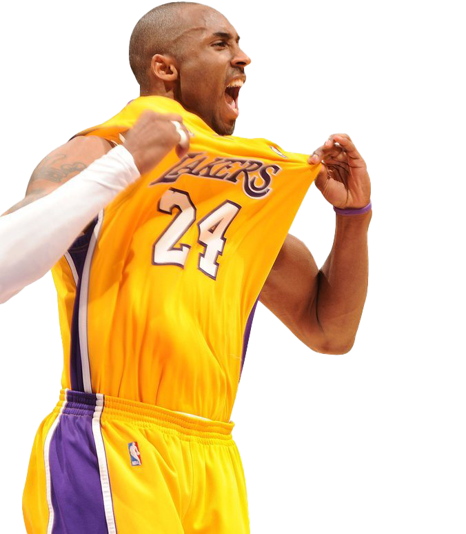 Download Kobe Bryant Cool Yellow Shot Wallpaper