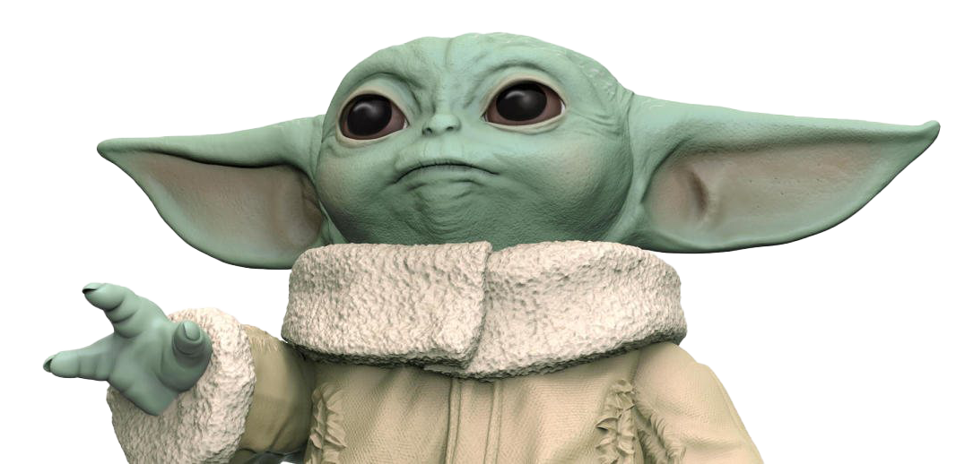 Baby Yoda Clip Art, Transparent Png, Baby Yoda, Cute Alien, Craft