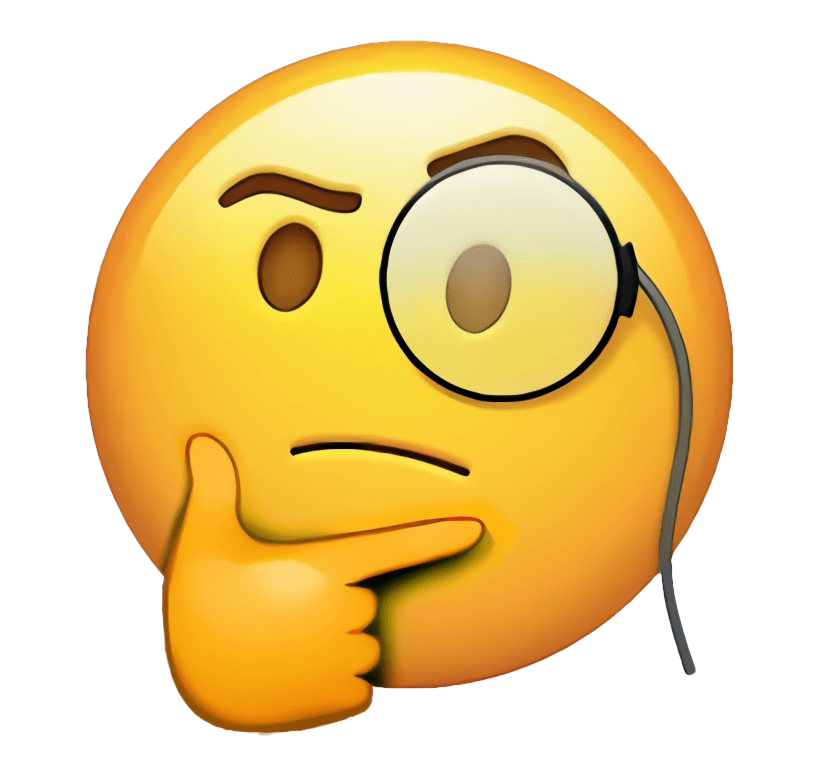 Thinking Emoji Meme Transparent, HD Png Download , Transparent Png Image -  PNGitem