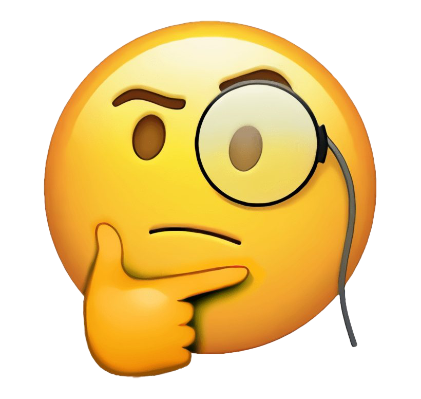 Thinking Emoji Meme png images