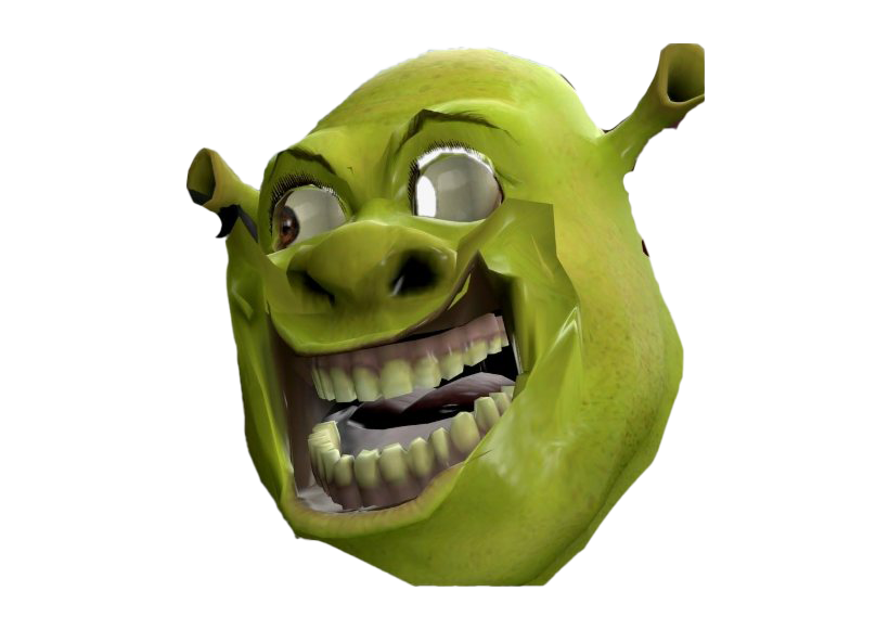 Shrek Meme PNG Transparent