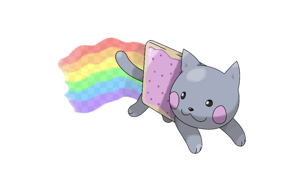 Nyan Cat GIF Kawaii, Cat transparent background PNG clipart