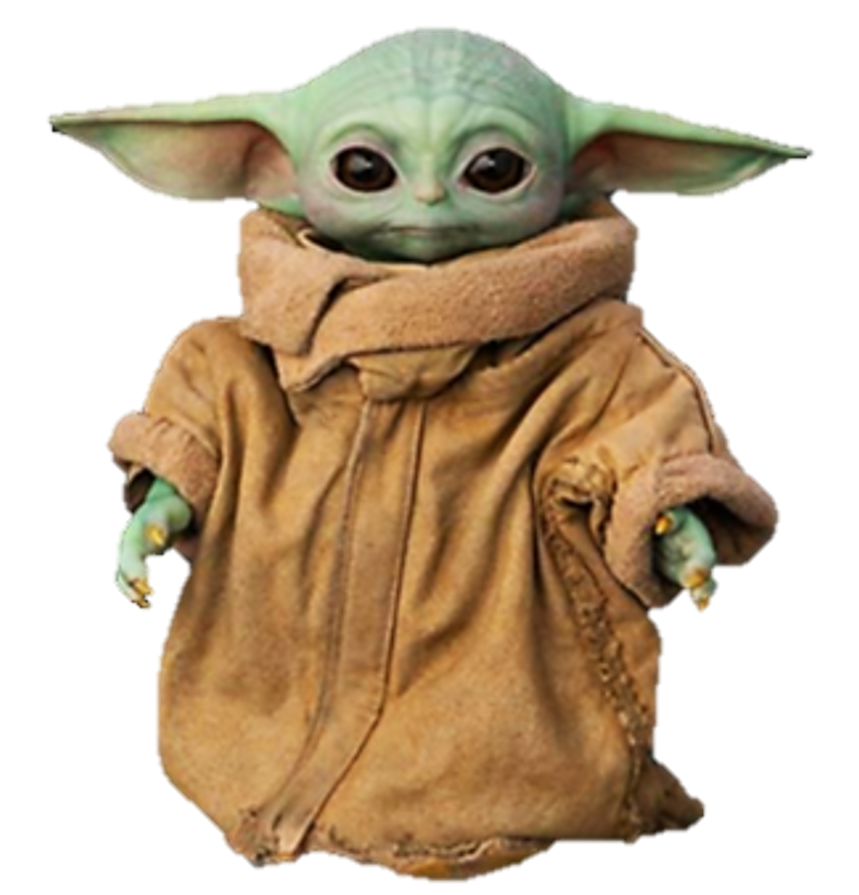 Baby Yoda Clip Art Transparent Png Baby Yoda Cute Alien Craft