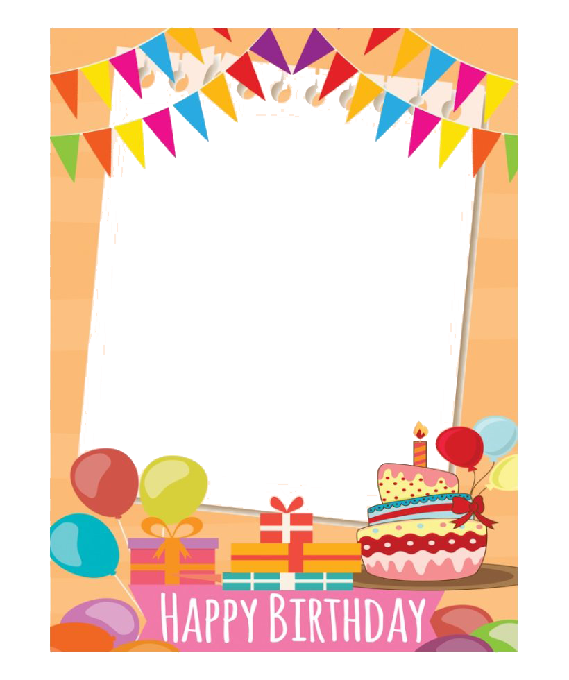 birthday frames and borders