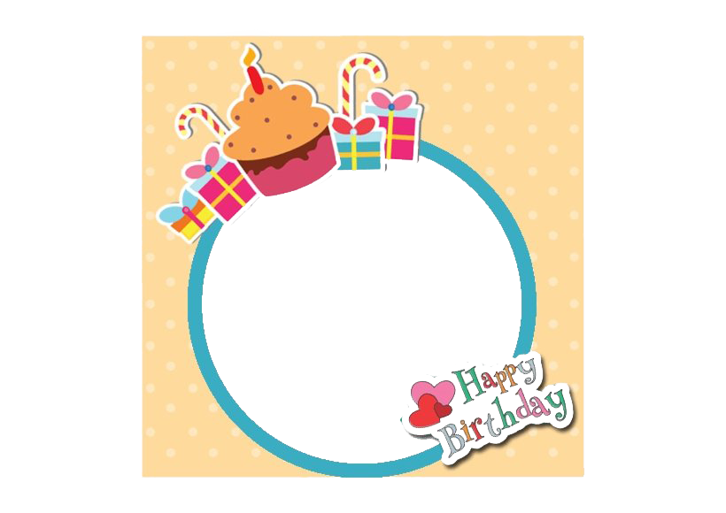 birthday frame clip art