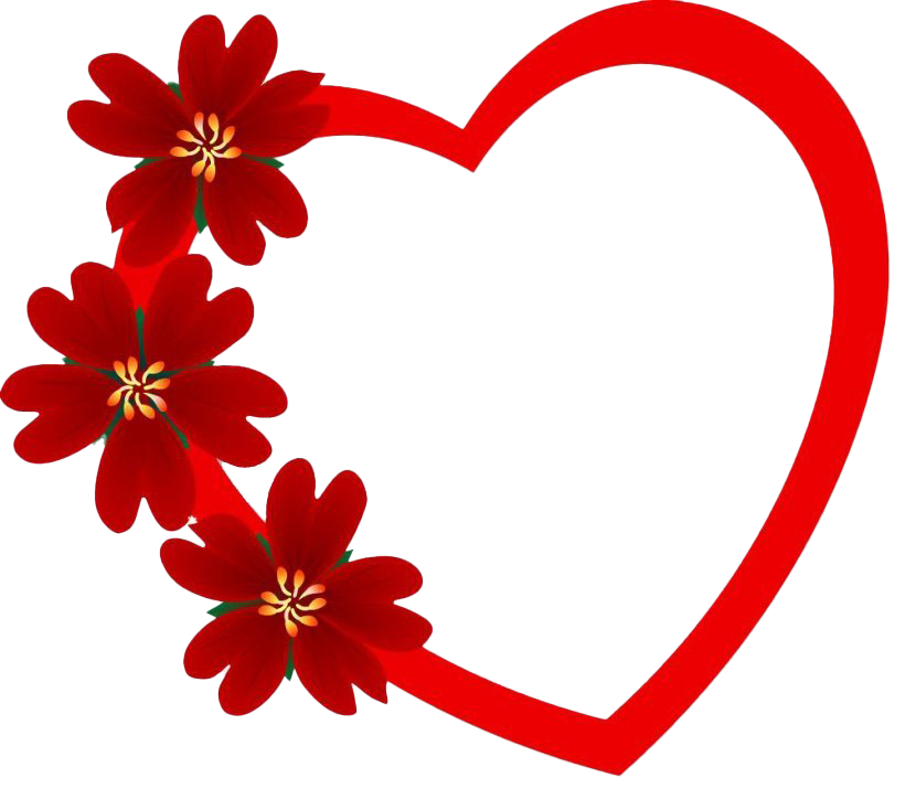 Red Love PNG Transparent Images Free Download, Vector Files