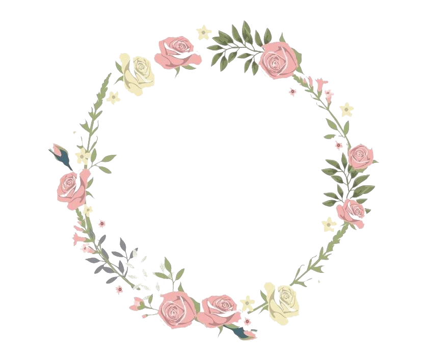 frame flower clipart