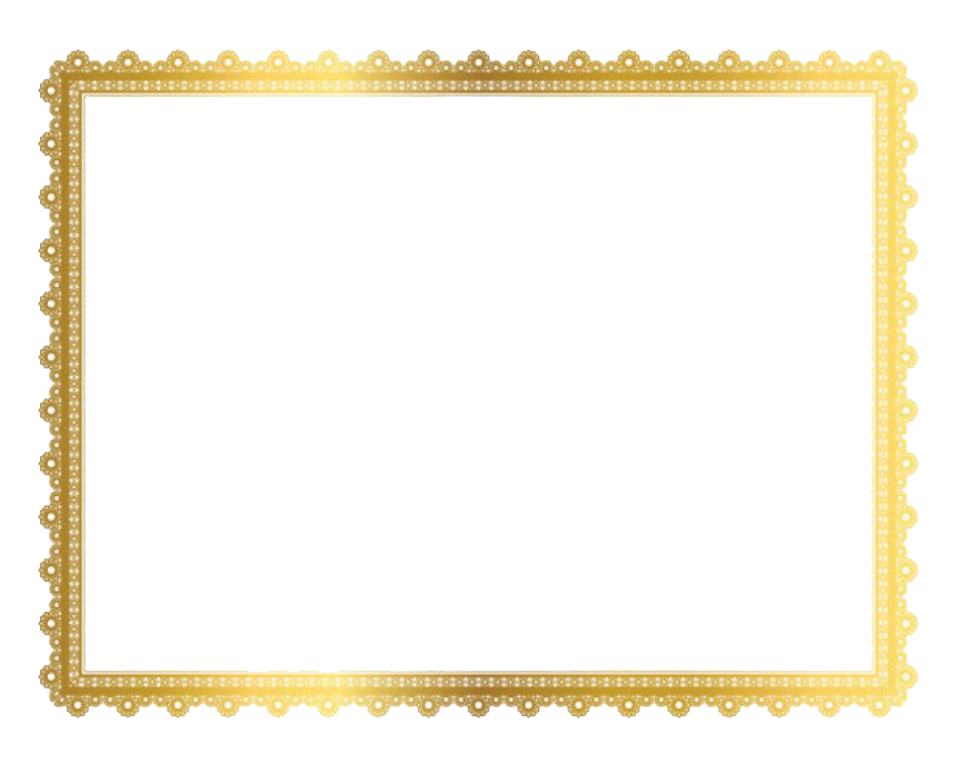 golden frame border