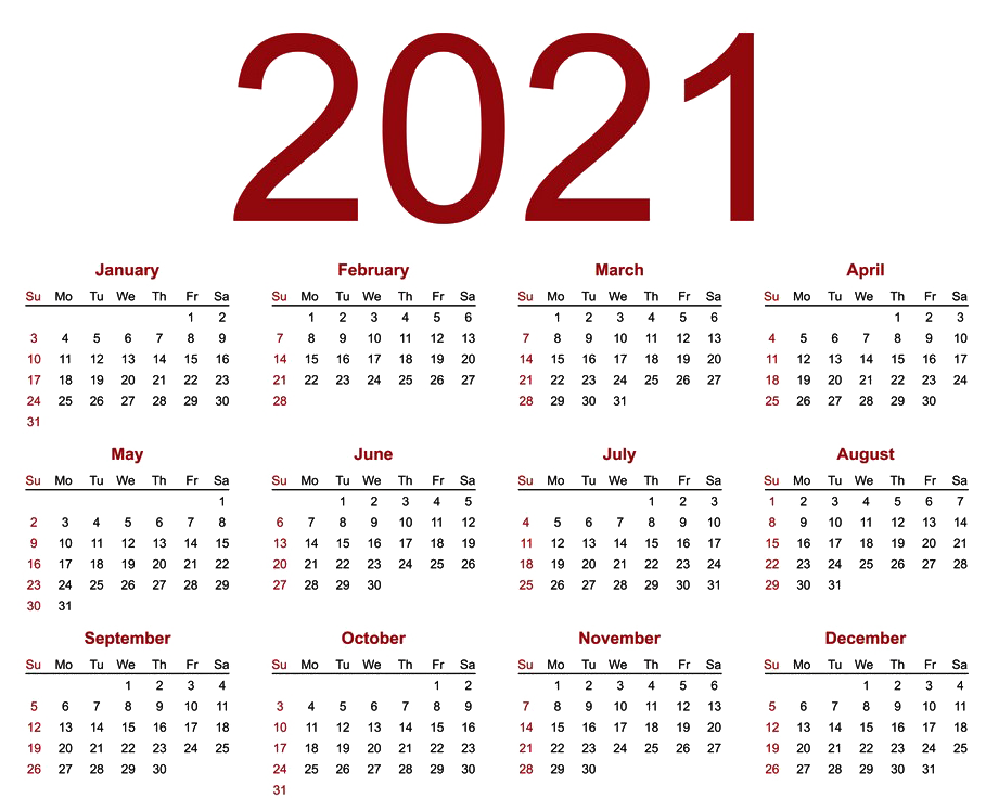 Clipart 2021 PNG Colors PNG Image