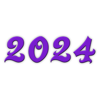 2024 Text Download Free Image PNG